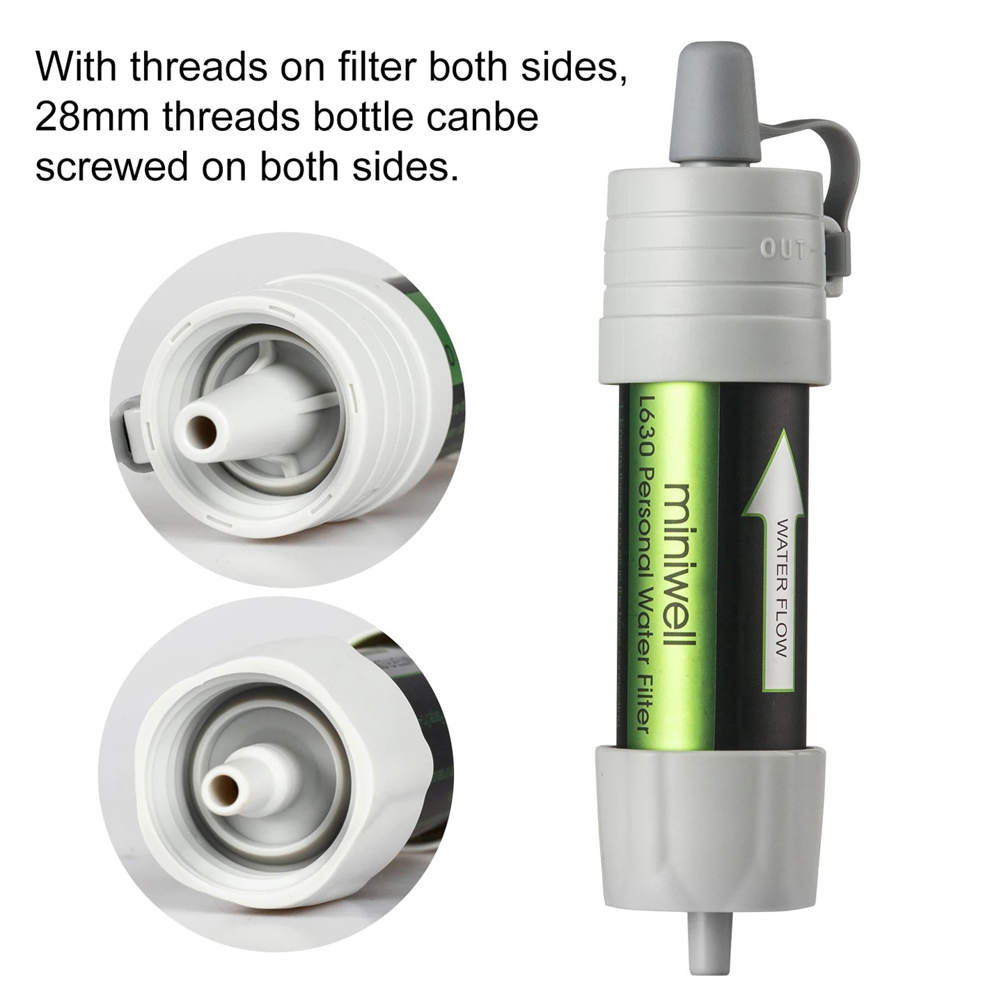 Miniwell Water Purifier Water Straw Filter